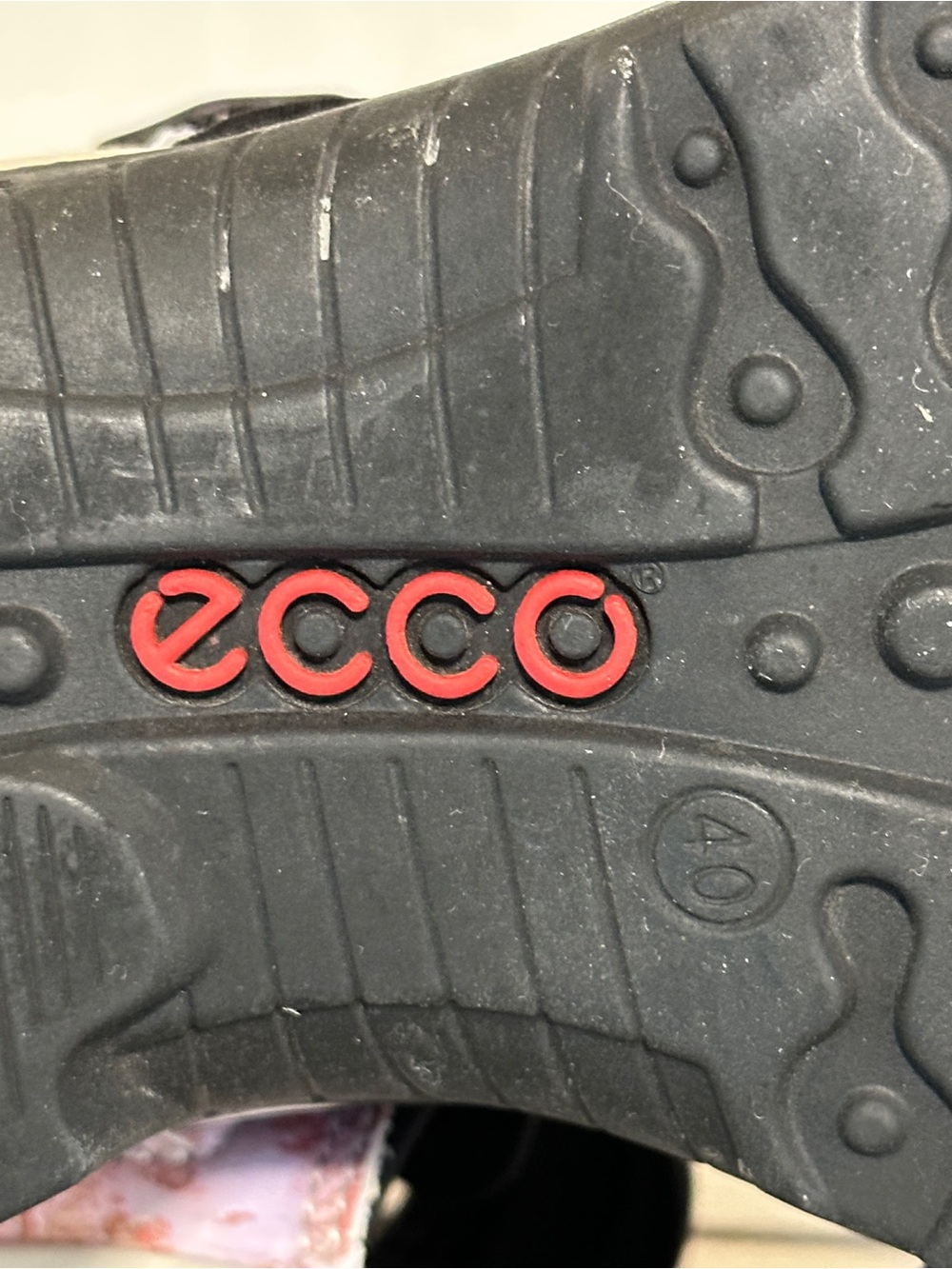 ECCO Offroad Women's Nubuck Yucatan Walking Outdoor Sandal Pink Purple Size 40 - Picture 11 of 12